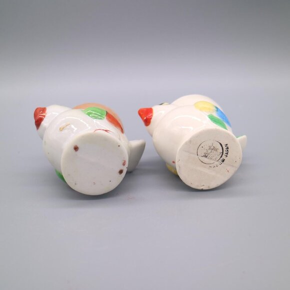 Vintage Lustreware Chicken Egg Cups Made in Occupied Japan - Picture 7 of 8